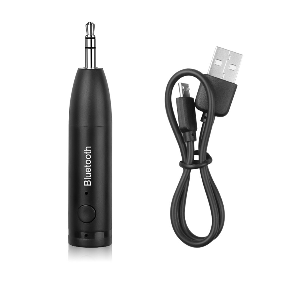 Aux Bluetooth adapter Wireless Music bluetooth car Audio Adapter 3.5MM AUX Audio Stereo Music Car Receiver Adapter handsfree: Default Title