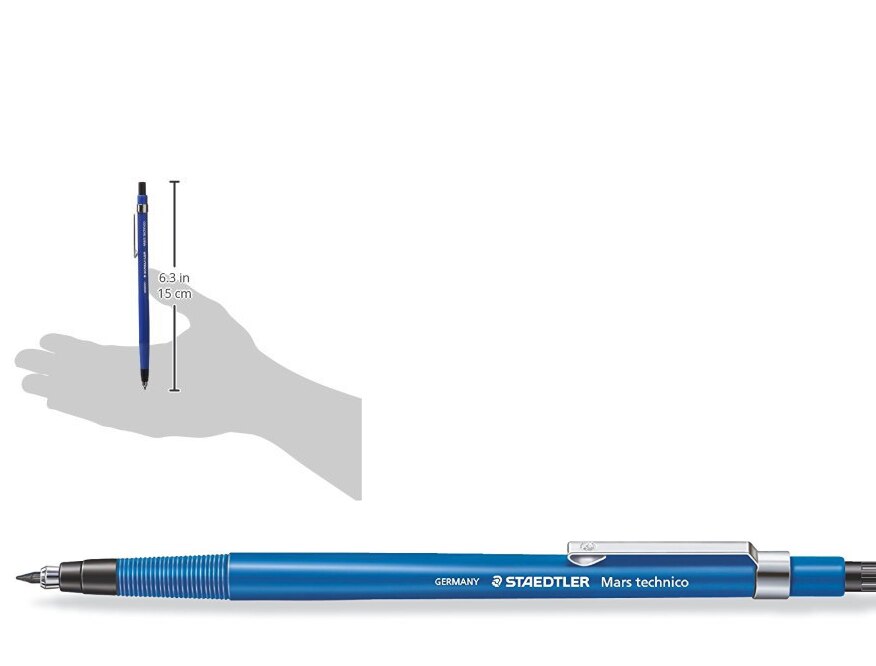 Staedtler Mars Technico 788C Mechanical Pencil 2.0mm Drawing Engineering Automatic Pencils Potloden Stationery School Lapizes