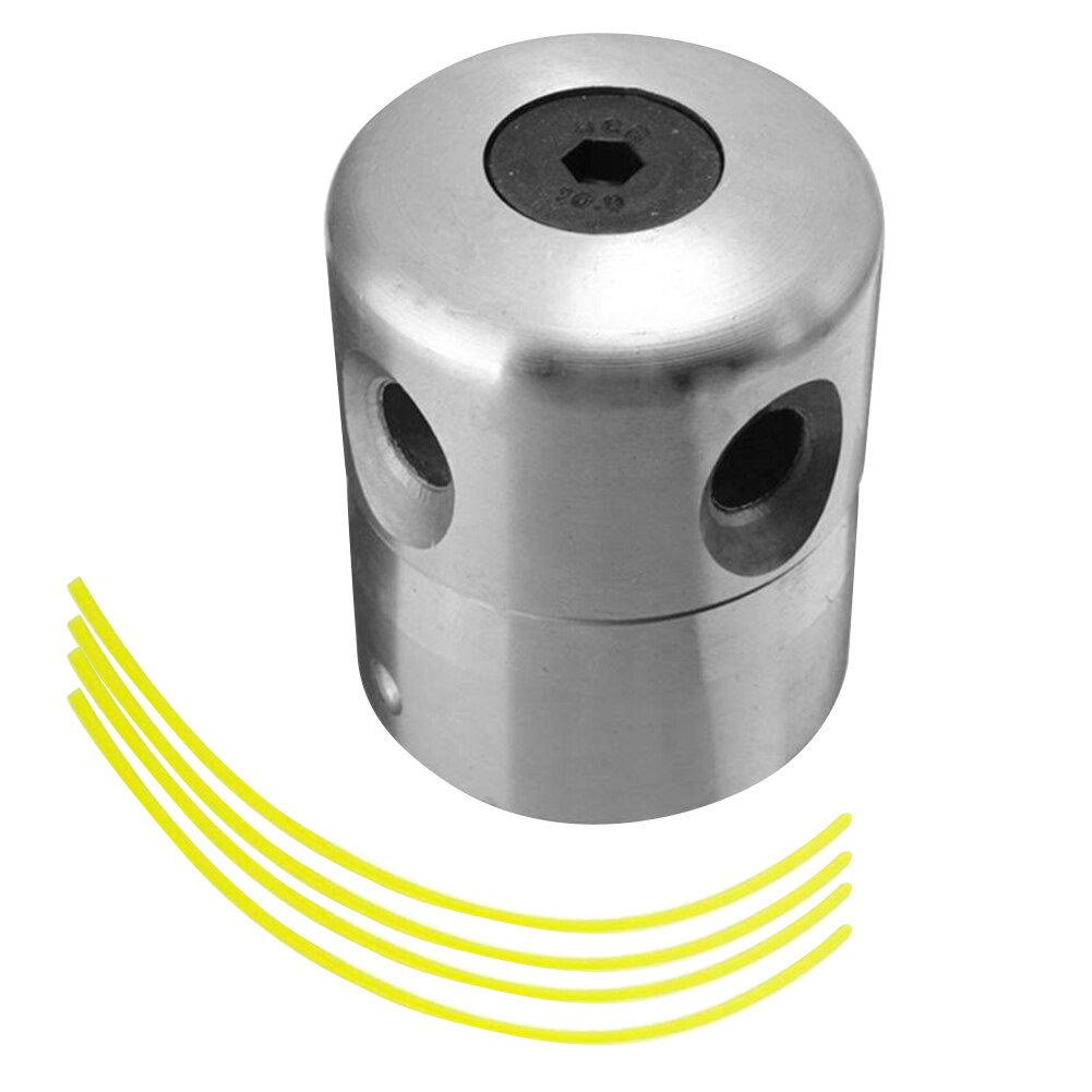 Metal Cylindrical Strimmer Grass Trimmer Head Lawn Mower Replacement Parts