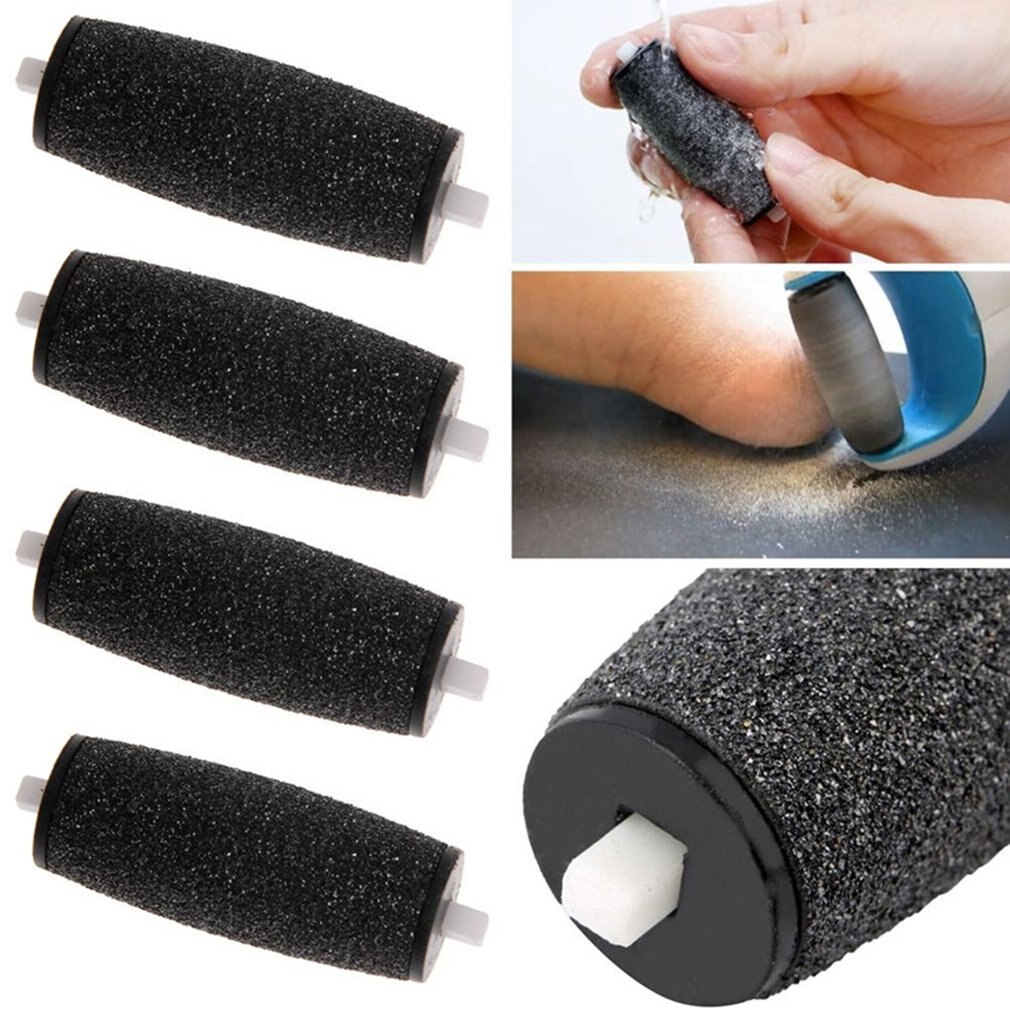 10Pcs Dull Poolse Voetverzorging Tool Heads Hard Skin Remover Vullingen Vervanging Rollen Voor Scholls Bestand Voeten Care Tool puntenslijper