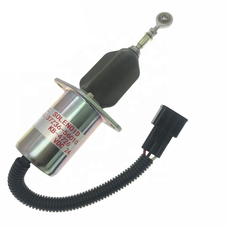 24V Diesel Engine Stop Solenoid 37Z36-56010A: Default Title