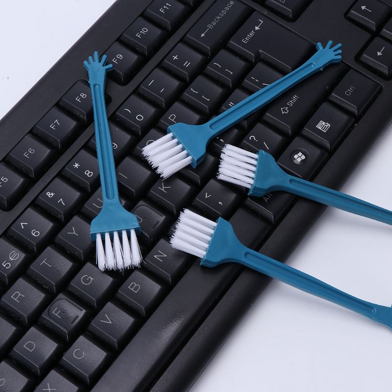 Mini desktop kost rengøring børste feje værktøj skrivebord computer tastatur bil luftventil kontor hjem  q39d