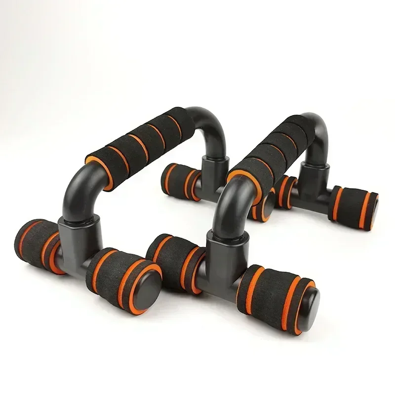 Rutsch feste Griffe drücken-hoch Stand Fitness Studio Heimat Fitness Energie Gestell Pushup Riegel ÜSpund Arm Brust muskel Ausbildung Bodybuilding-Ausrügestochen: Braun