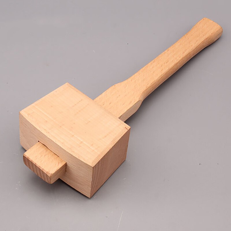 Small Beech Mallet Beat Wooden Hammer Rafter Woodworking Tools For Sew Leather Engraving Printing