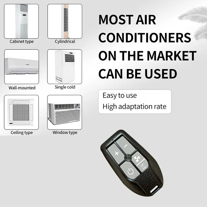 Portable Mini Universal A/C Remote Control X900 Compatible With All Major Air Conditioner Brand And Model