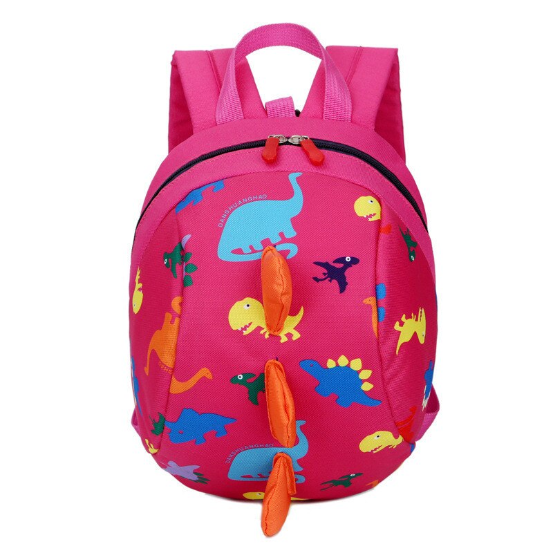 Desenhos animados crianças do jardim de infância mochila crianças sacos de escola para meninos meninas do berçário do bebê mochila infantil pré-escolar sacos: rose red