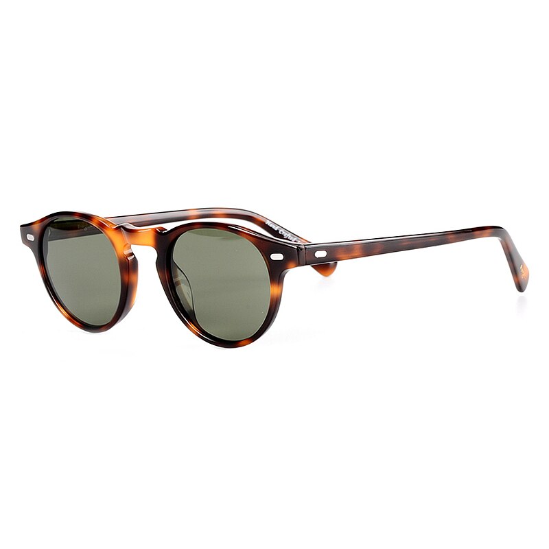 Gregory Peck Sunglasses Retro Round Frame OV5186 M... Grandado