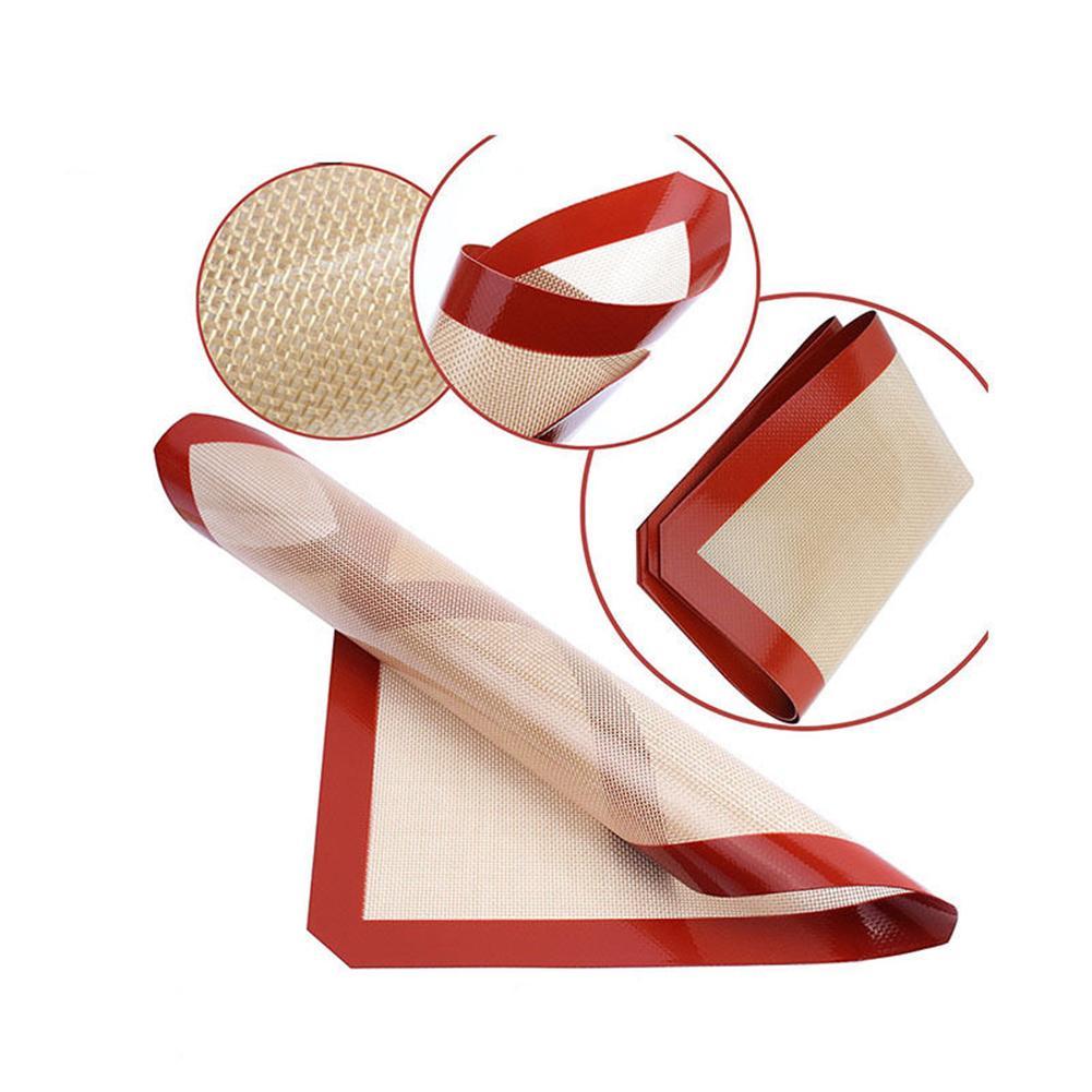 Silicone Rolling Mat Non Stick Dough Cake Pastry Swiss Roll Macaron Baking Tools Sheet Liner Pad Bakeware