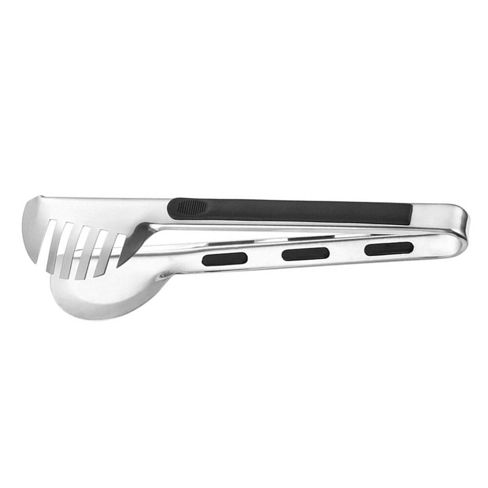 Stainless Steel Pasta Clamp Multifunction Food Tong Serving Tongs for Bread Steak Barbecue