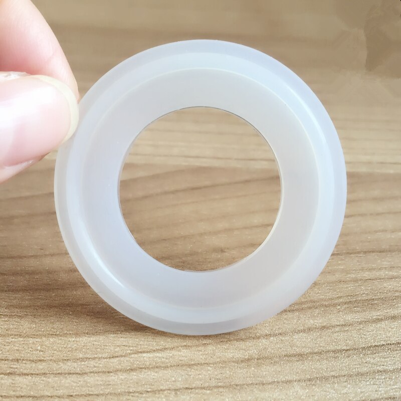 PTFE-Teflon Dichtring Für Tri Clamp 0,5–4″ – Lebensmittelecht, Flachdichtung, Hygienisch, Für Homebrew & Diopter Ferrule (38×50,5 Mm)