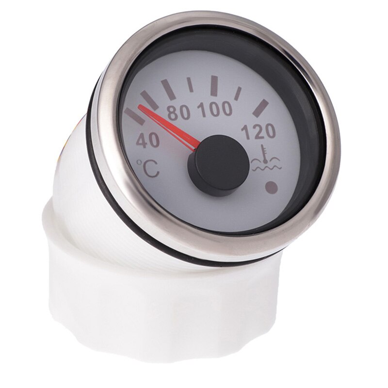 Boat Water Temperature Gauge 40-120 Degree Water Temp Meter Indicator Sensor For Car Marine Auto Motorcycles 52MM