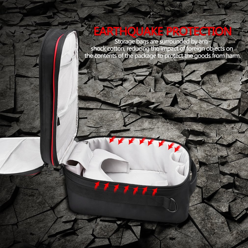 Stevig Duurzaam Draagbare Reistas Videogame Console &amp; Controllers Helm Type Draagtas Voor Sony Vr Bril