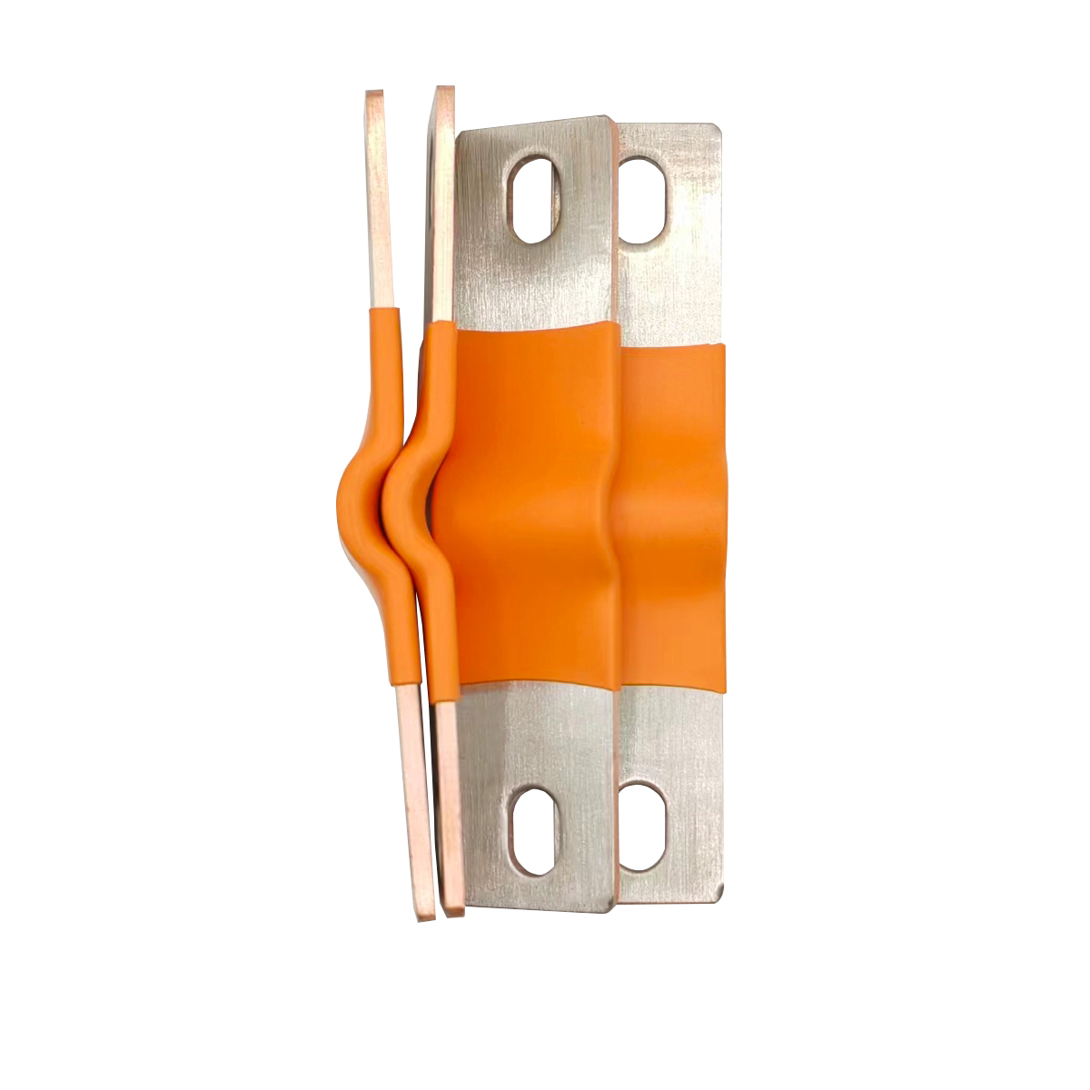Flexible Sammelschiene Lifepo4-Batterieklemmen, solide Lithium-Bänder, Clips, Bolzen, Verbindungsstange, reines Kupfer, 280 Ah, 320 Ah, Isolationsabdeckung: Elfenbein