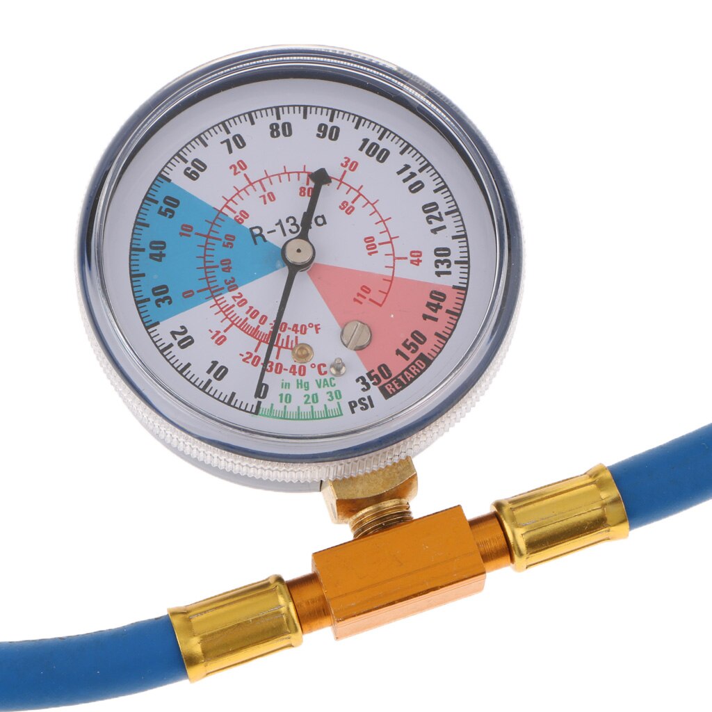 1*Car Refrigerant Charging Pipe Top Up Aircon Conditioning Recharge