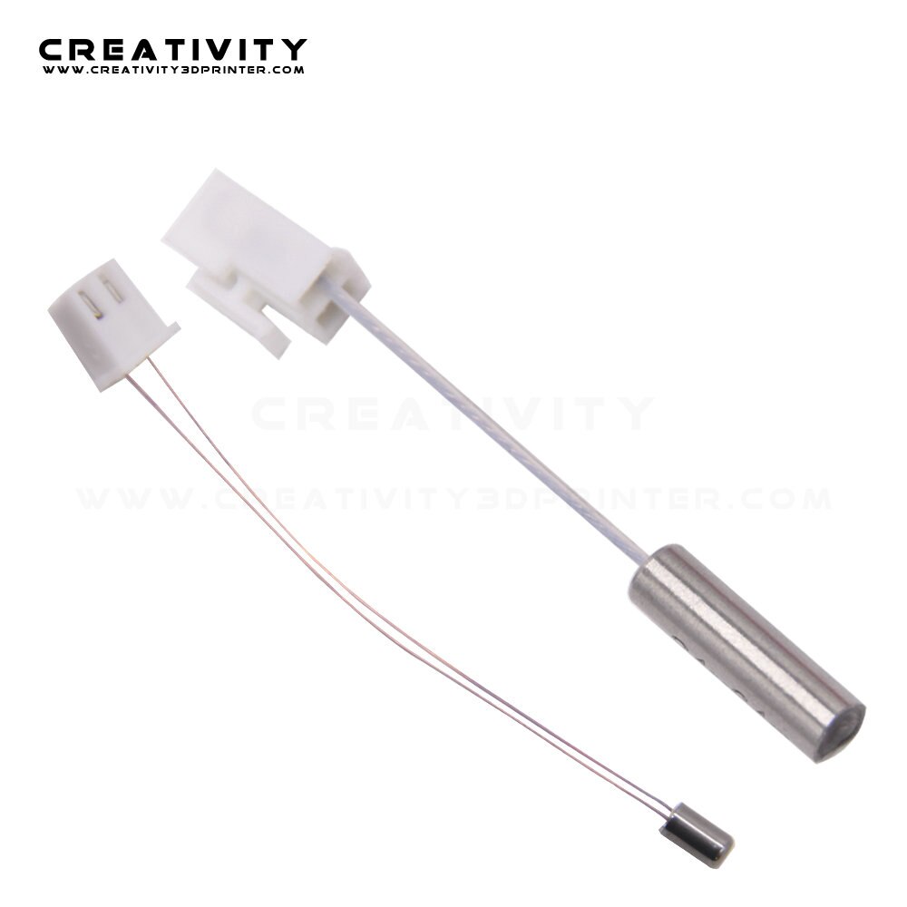 Sidewinder X1/Genius Original Replacement Thermistor Sensor 3D Printer Parts 64W Heating Rod with Terminal