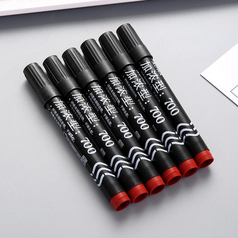 Waterproof Permanent Paint Marker Pen For Car Tyre Tire Tread Rubber Metal Manga Drawing Pens Art Supplies: 1pcs red