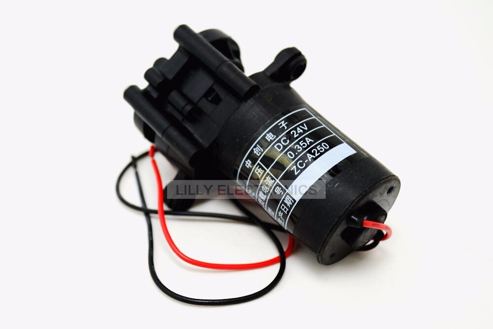 Q-BAIHE Mini-Zahnradpumpe 12V – Selbstansaugend, Korrosionsbeständig, Fördert Wasser Bis 100 °C – Ideal Für Grundwasser & Co.