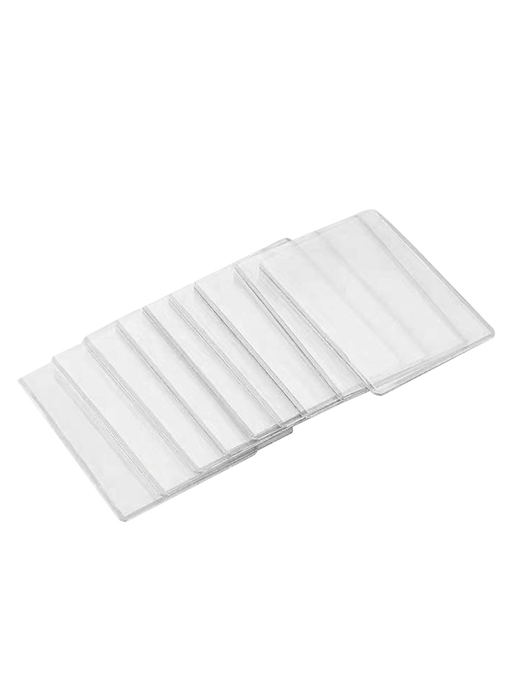 Transparent Card Sleeves 25PC 3X4 Inch Thick Hard Card Sleeves For Trading Card Protective Sleeves Holder Card Covers Fit For Ba