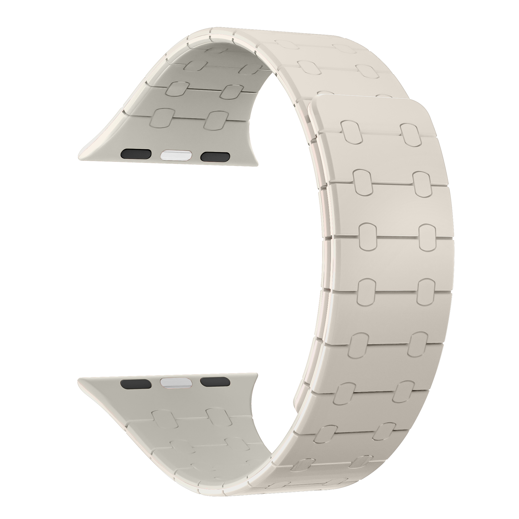 Magnetisk rem til apple watch series 10 46mm 42mm 9 8 7 45mm 41mm silikonrem til iwatch ultra 2 49mm 6 se 5 4 44mm 40mm armbånd