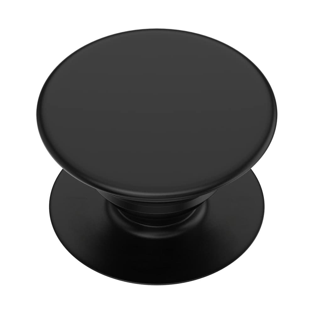 Agarre para teléfono con soporte expandible, agarre adhesivo - Negro: Negro