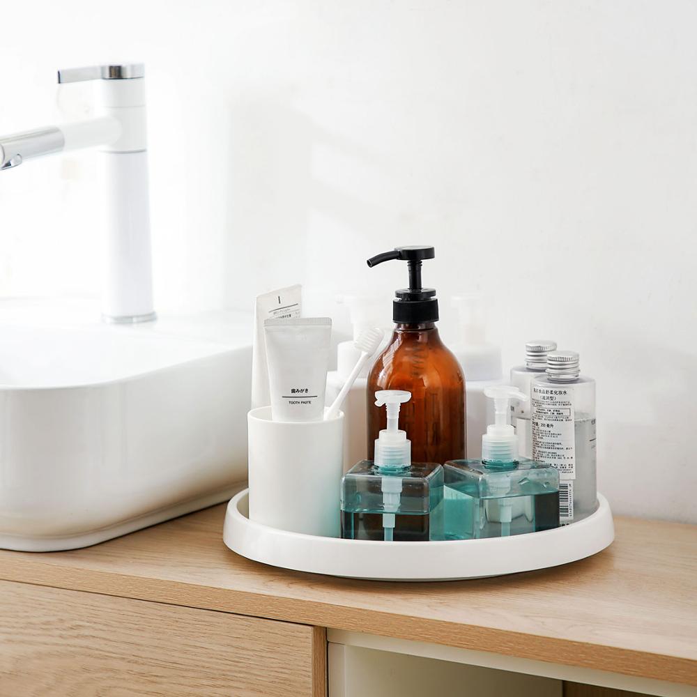 Support d'assaisonnement rotatif fournitures de cuisine huile sel sauce vinaigre étagère de rangement assaisonnement support accessoires de stockage de cuisine