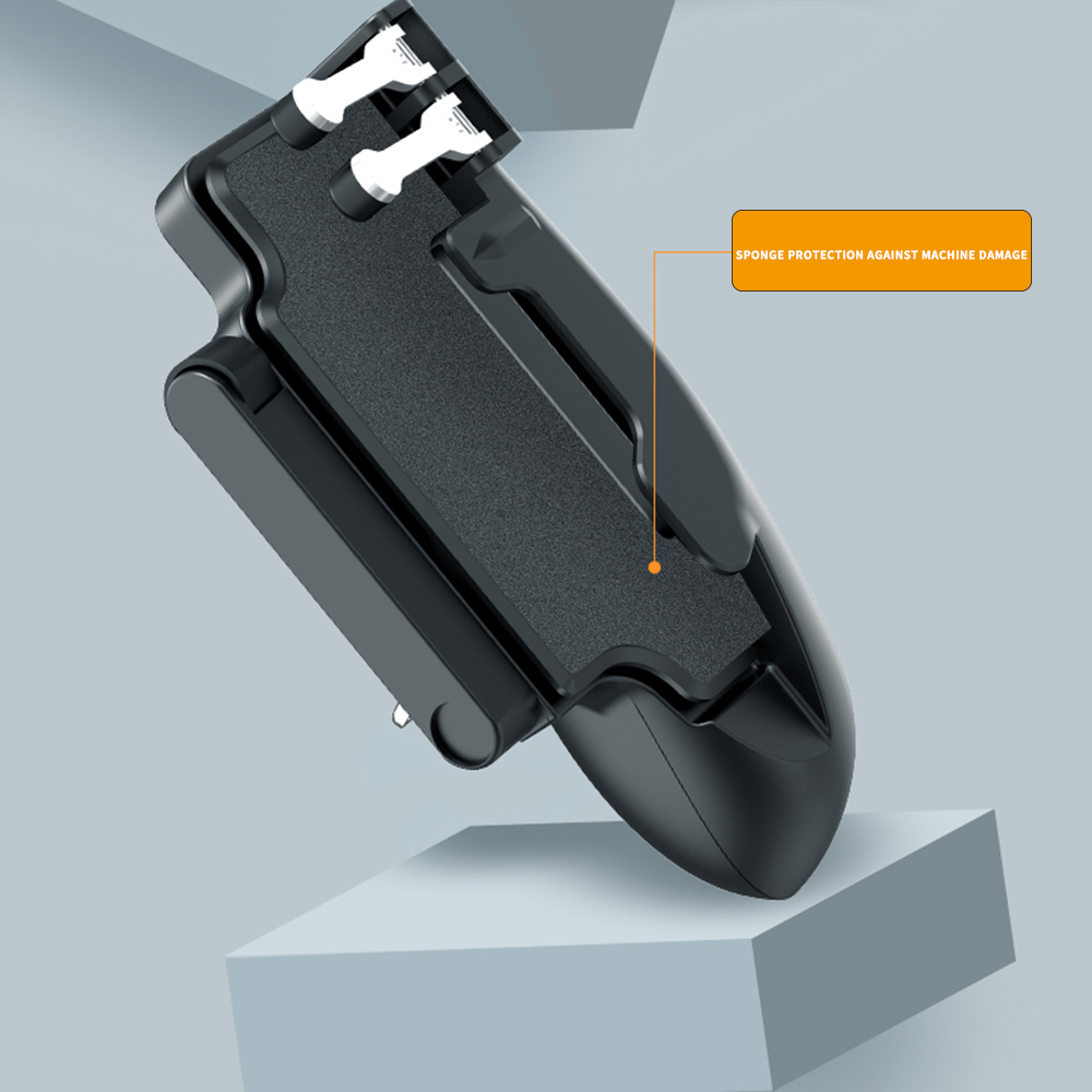 Til pubg-controller med seks fingre, pubg mobile-trigger, gamepad-greb, lr fire-sigteknap, joystick til ipad-tablet, fps-håndtag