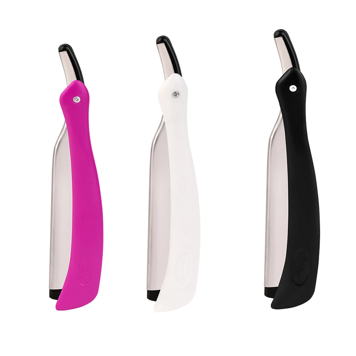 1Set Mannen Rechte Barber Edge Razors Folding Scheren Mes Ontharing Gereedschap Met 10 Stuks Bladen