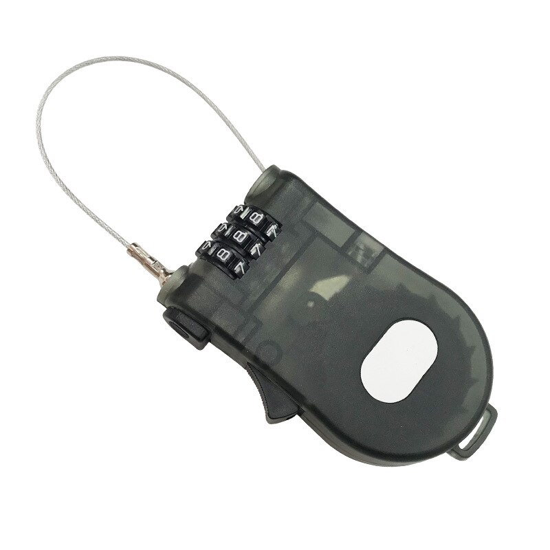 TANDT bicycle Pad lock password Bicycle Parts Mini Extendable Wire Anti Theft MTB Security Code Cable Lock ski combination