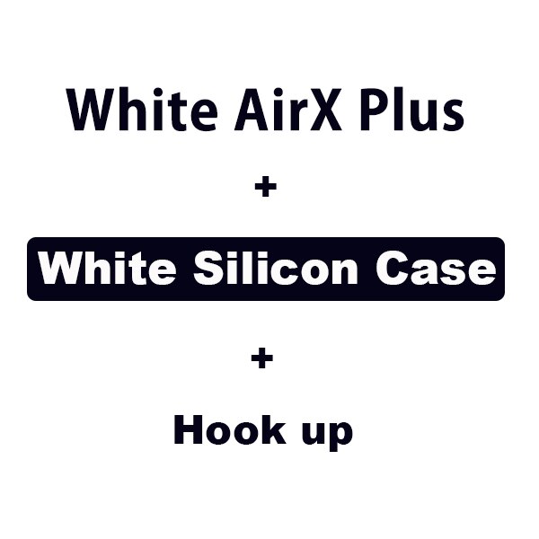 TOP 1562A Chip AirX Plus ANC TWS Wireless Bluetooth Earphones Active Noise Cancelling Earbuds 12D Super Bass HD MIC 6-8H Battery: White-White case