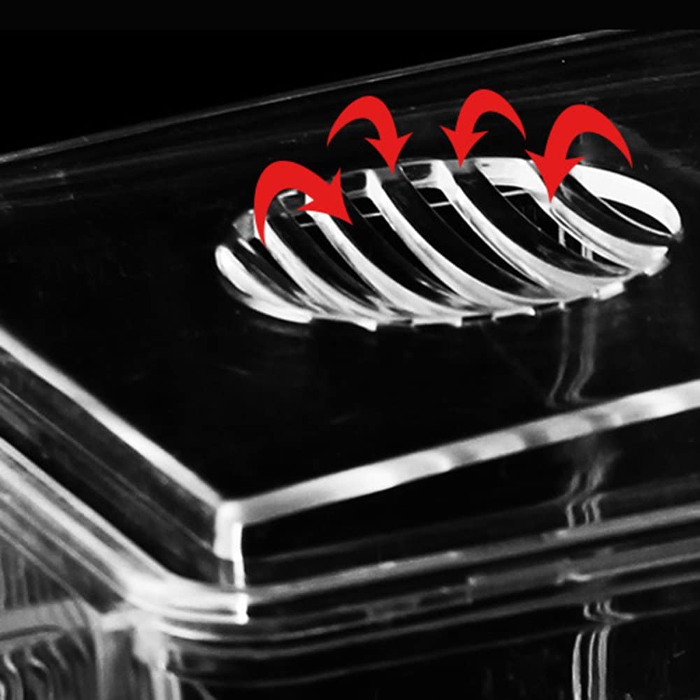 4 pokój przezroczyste akrylowe samego siebie-pływające ryby wylęgarni pudełko hodowli w akwarium inkubator pudełko izolacyjne podwójna warstwa ryba czołg