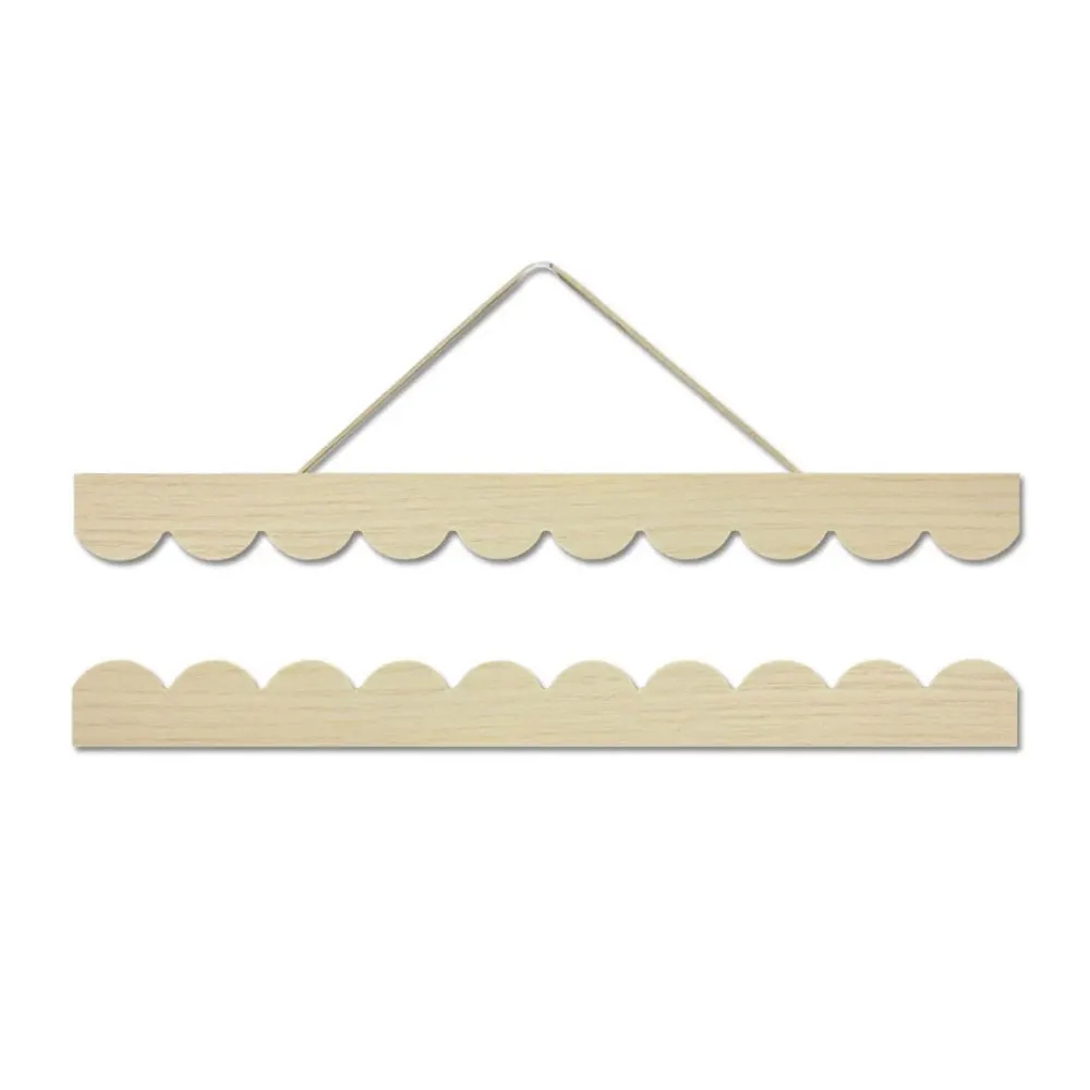 Colgador magnético de madera para pintura, 70 cm de 21-marco de fotos en 7 colores, póster de lona, colgador de arte: 50cm / Grey MDF