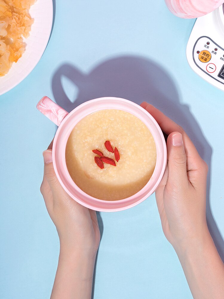 220V 360w 600ml Bone Ceramic Health cup Electric stew cup slow cooker Automatic Appointment timing BB porridge scented tea