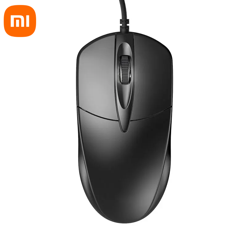 Xiaomi USB-Kabel-Computermaus, optische Maus, Gamer, PC, Laptop, Notebook, Computermaus, Mäuse für den Heimgebrauch im Büro: Default Title