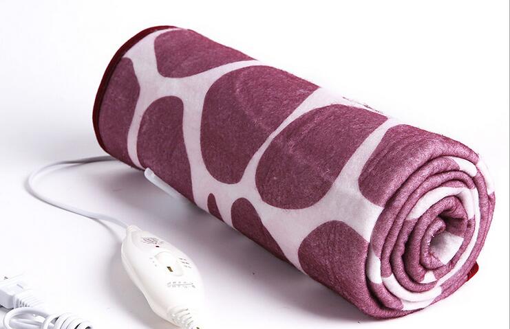 Elektrisk tæppe automatisk slukning beskyttelse varmepude varmt opvarmet tæppe til vinteren: Luwen / Us-adapter