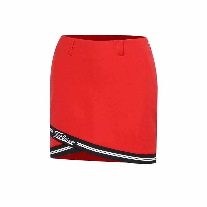 Frauen Golf Felsen Sommer Sport Golf Bekleidung schnell trocken kurz Felsen für Damen 골프웨어: rot / XXL