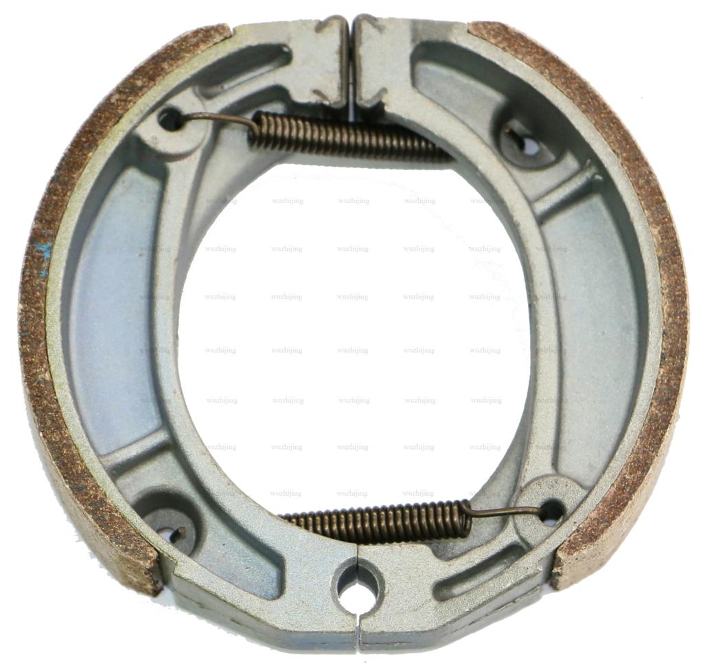 for HONDA CR 80 RC 1982 Brake Pad set Front Rear 82 Shoe Drum: RESIN FRONT