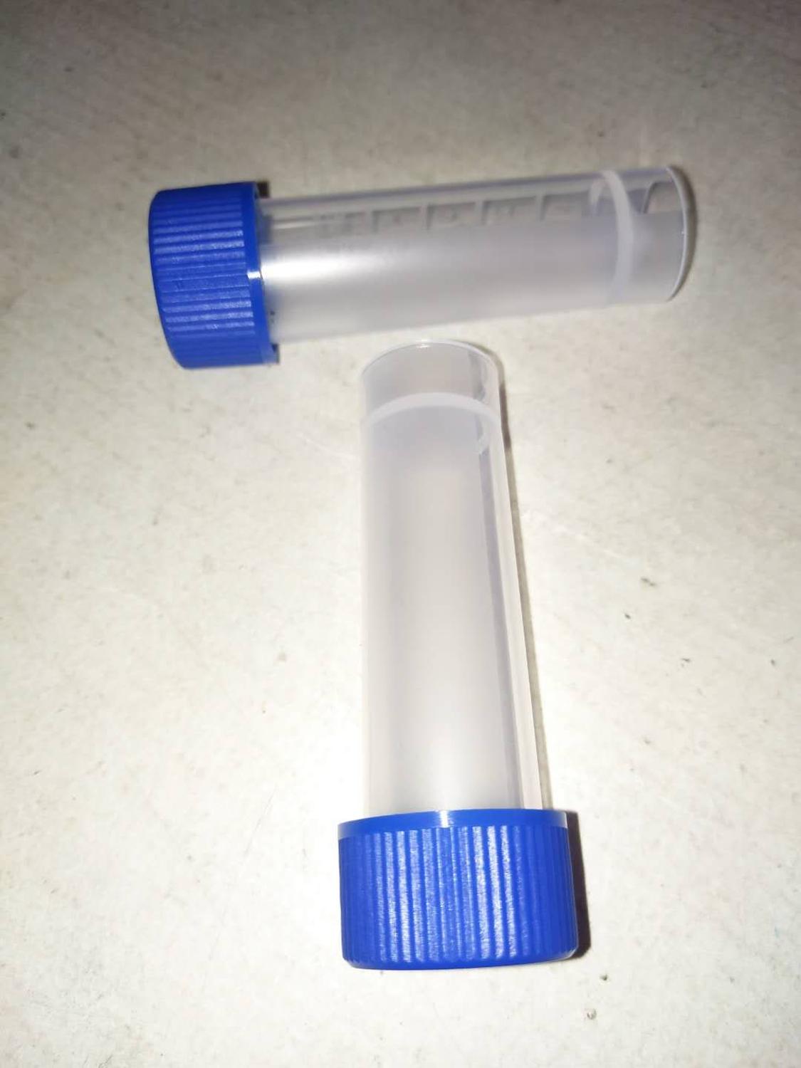 200 Tubes à Essai en Plastique avec Bouchon à Vis, Tube à Essai de 200 Tubes à Essai en Plastique avec Bouchon à Vis, Tube à Essai de
