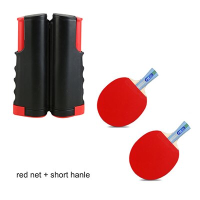 Portable Table Tennis Net Anywhere Retractable Pingpong Post Net Rack Adjustable Any Table Anywhere Home Sports Tool: Combination 1