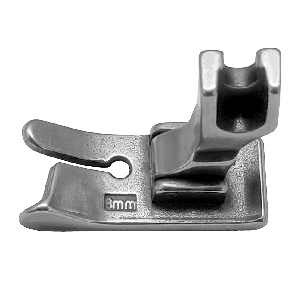 Prensatelas guía de borde derecho P351x, pies guía universales de lado derecho de 3-10mm para accesorios de máquinas de coser industriales, 1 Uds.: naranja