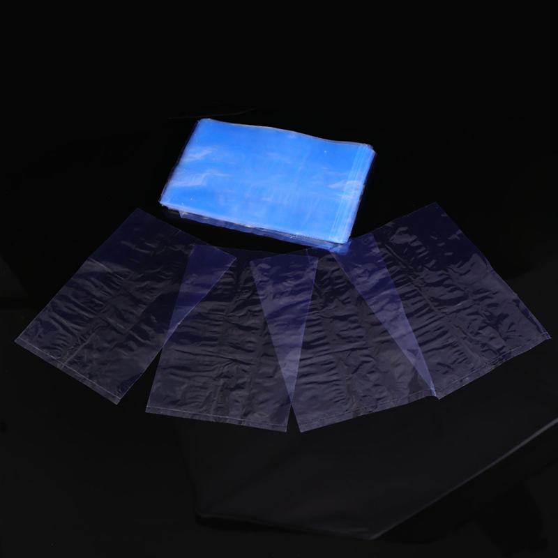 100 sztuk PVC folia termokurczliwa torby robić mydła butelki bomby robić kąpieli opakowanie prezent kosze (10x15cm)