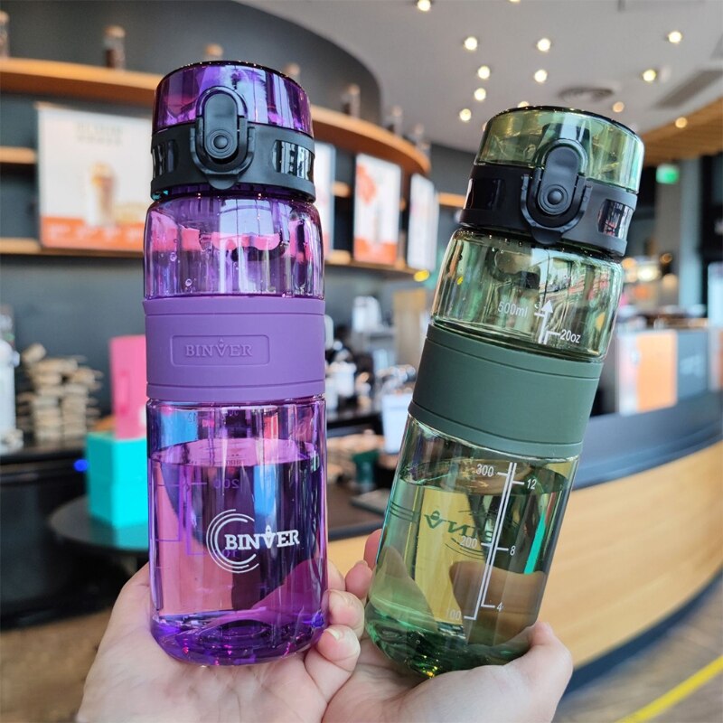 Borraccia BPA filtro acqua trasparente multifunzione gratuito per escursionismo Fitness ciclismo alpinismo 24BD