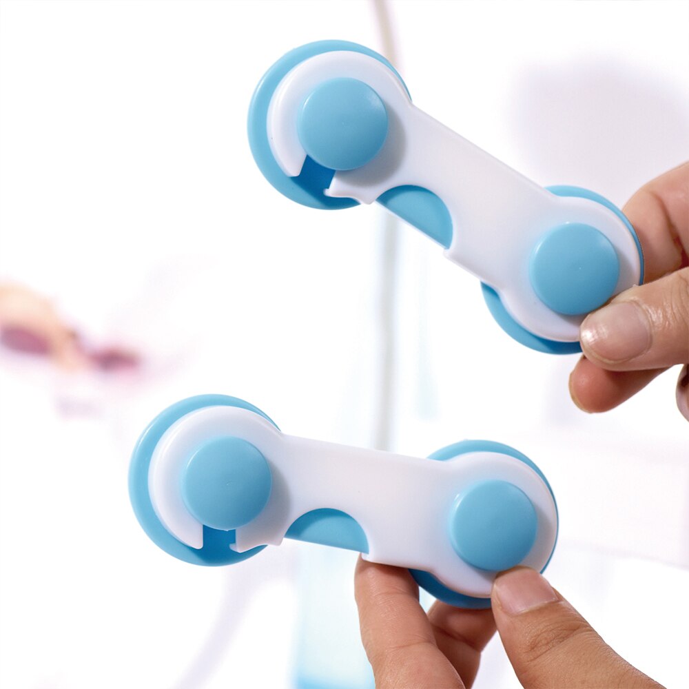 4 stks/partij Kast Lock Bandjes Baby Veiligheid Bescherming Van Kinderen Veilig Sloten Voor Garderobemeubilair Baby Veiligheid Lade Vergrendelingen