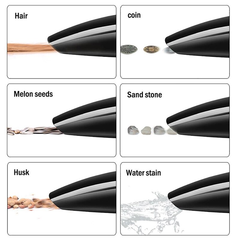 Mode Auto Stofzuiger Draagbare Handheld Auto Mini Stofzuiger Robot 120W Krachtige Auto-interieur Reiniging Nat Droog Dual-Gebruik