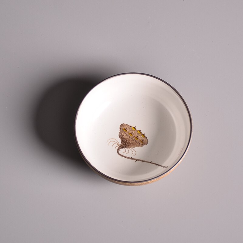 Tangpin keramisk tekopp til puer håndmalte tekopper porselen kinesisk kung fu kopp 45ml