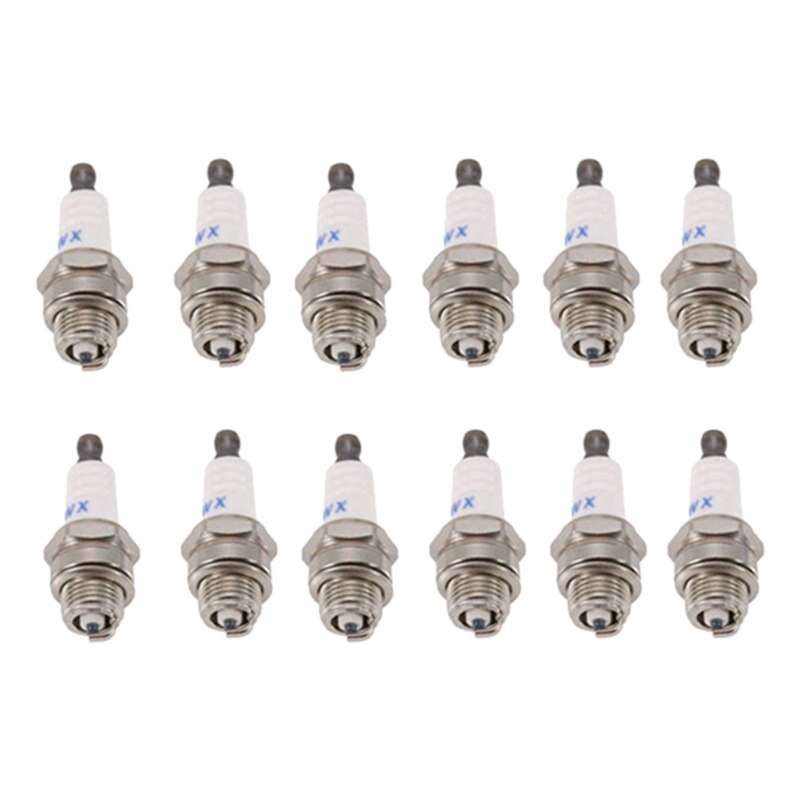Mini grasmaaier bougie  l7tc br2lm voor briggs stratton motoren 12- pack