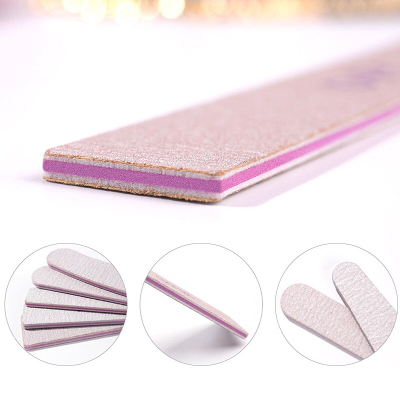 12-5Pc Professionele Nagelvijlen Buffing Schuren Files Block Manicure Nagel Art Buffer Polish Nagelvijl Nail art Tips Manicure