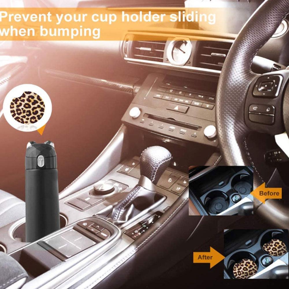 Auto stuurwiel hoes set waterdicht antislip duurzaam luipaardprint auto wiel beschermer met sleutelhanger grip hoes universeel