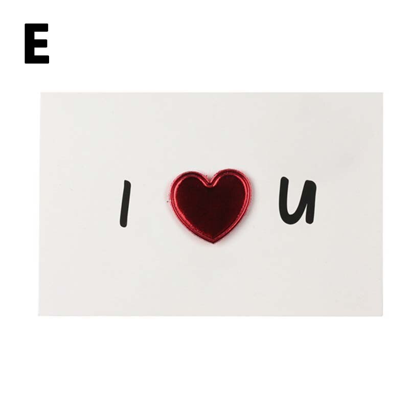 Miłość pocztówka zaproszenie na ślub pozdrowienia kartki z kopertą walentynki strona dekoracji słodkie opakowanie na prezent dostaw: 5