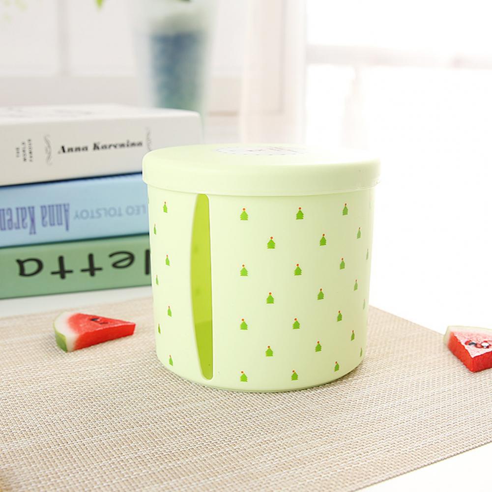 Facial Tissue Dispenser Anti-slip Bottom PP Facial Tissue Case for Bathroom Tissue Storage Box