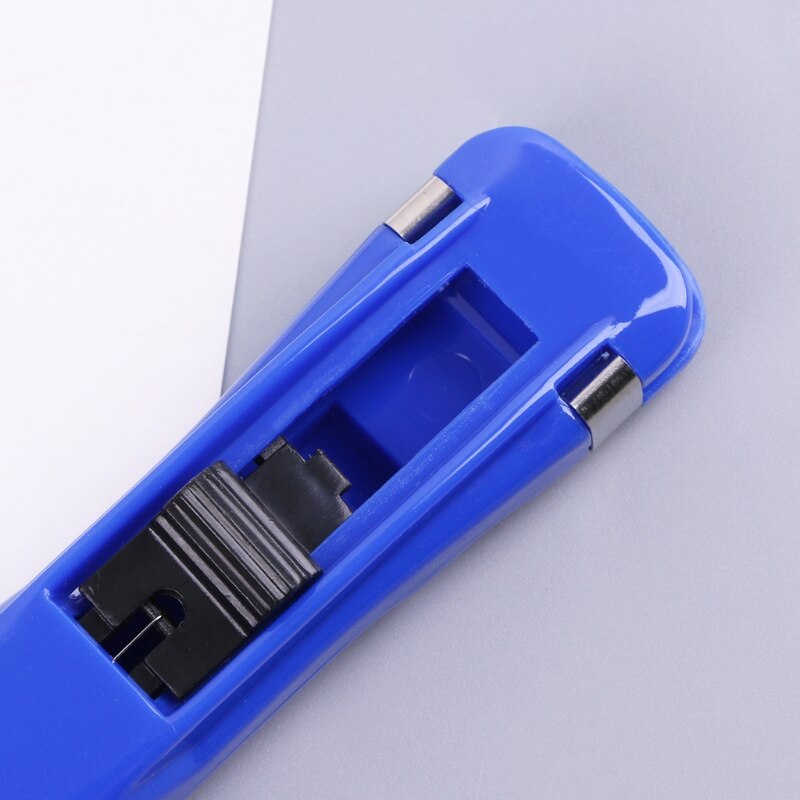 8Pcs Clips+1Pc Dispenser Mini Metal Paper Clipper Photo Tickets Notes Paper Clip 1XCE